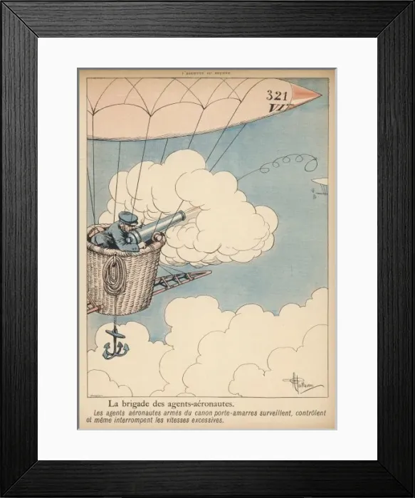 Framed Print : An Aerial Policeman Framed Print : An Aerial Policeman