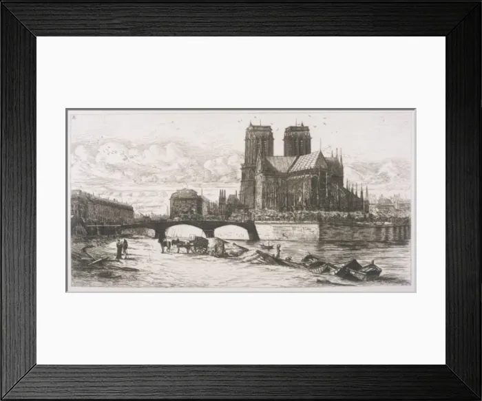 Framed Print : NOTRE-DAME Framed Print : NOTRE-DAME