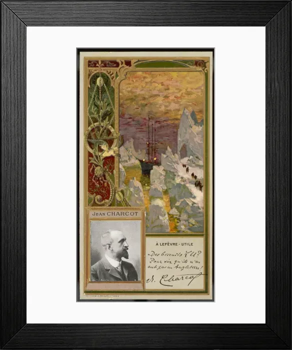 Framed Print : Jean B E a Charcot