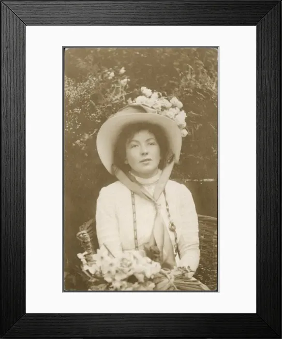 Framed Print : Christabel Pankhurst Framed Print : Christabel Pankhurst