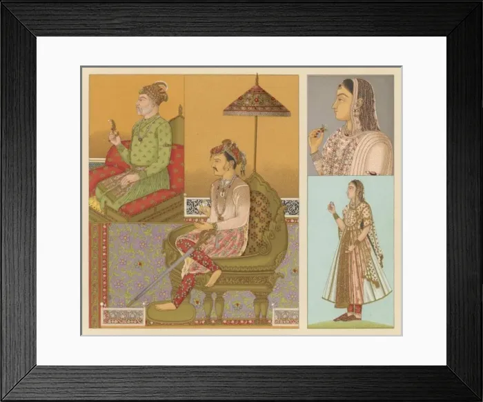 Framed Print : Racial / India / Various Framed Print : Racial / India / Various