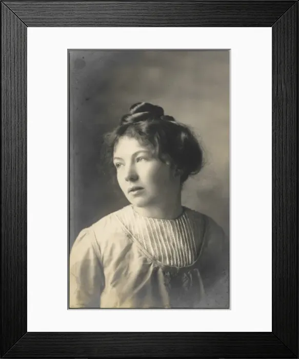 Framed Print : Christabel Pankhurst