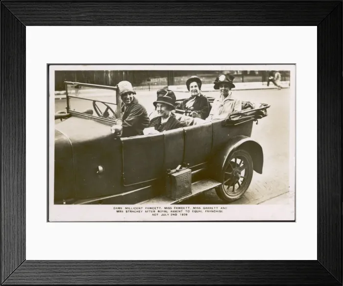 Framed Print : Equal Franchise / 1928 Framed Print : Equal Franchise / 1928