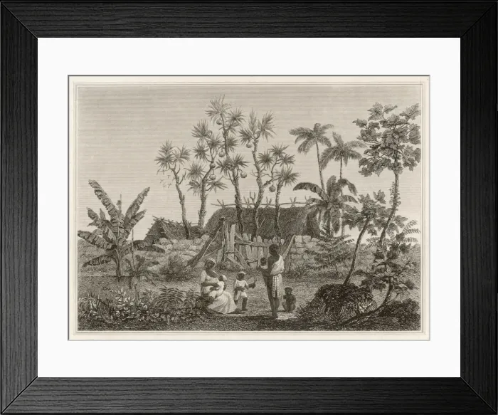 Framed Print : Social / Reunion / Bourbon Framed Print : Social / Reunion / Bourbon