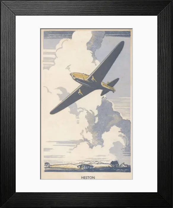 Framed Print : Heston Monoplane Framed Print : Heston Monoplane