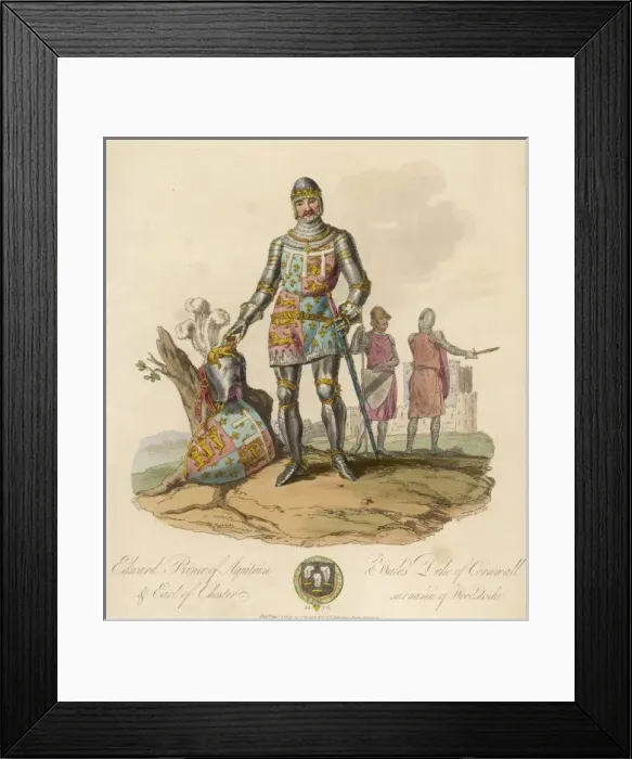 Framed Print : Edward, the Black Prince Framed Print : Edward, the Black Prince