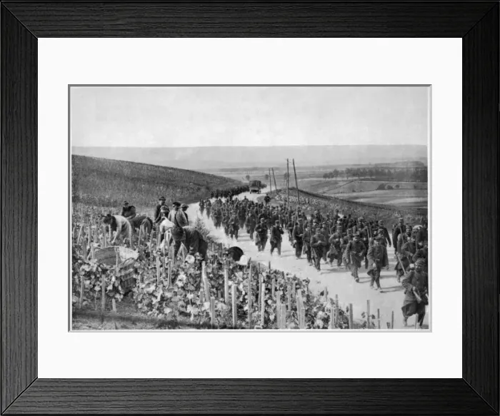 Framed Print : In Champagne Country Framed Print : In Champagne Country