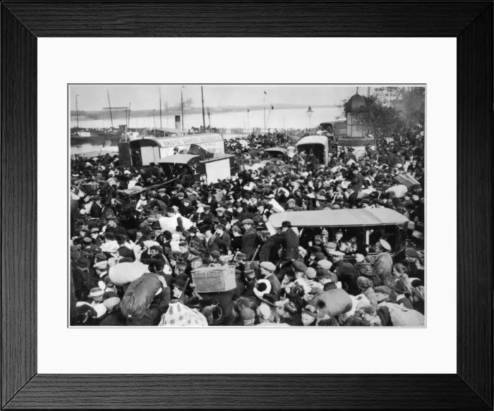 Framed Print : Leaving Antwerp Framed Print : Leaving Antwerp