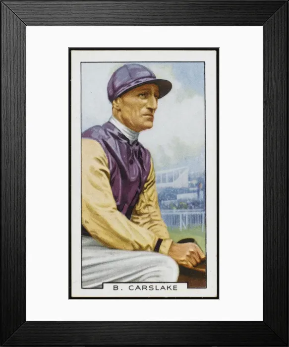 Framed Print : Jockey / Brownie Carslake Framed Print : Jockey / Brownie Carslake