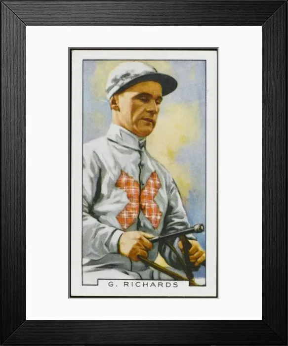 Framed Print : Jockey / Gordon Richards Framed Print : Jockey / Gordon Richards
