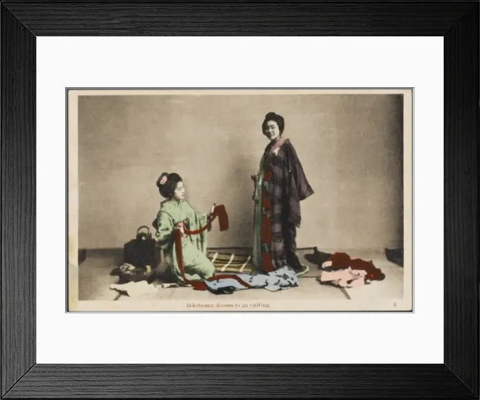 Framed Print : Racial / Japan / Women 1902 Framed Print : Racial / Japan / Women 1902