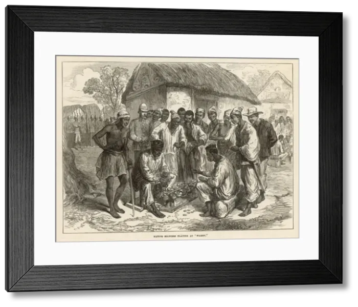 Framed Print : West African Game: Warry Framed Print : West African Game: Warry