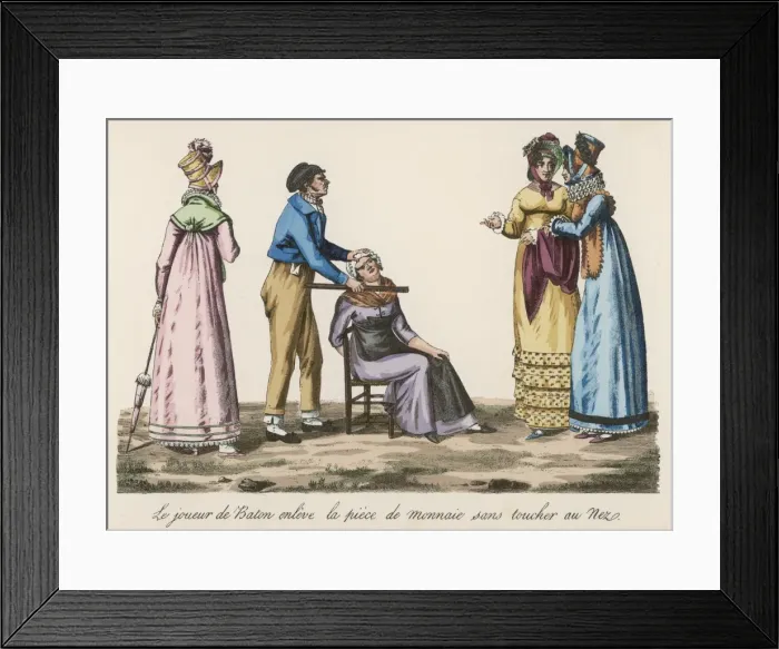 Framed Print : Parlour Tricks / France Framed Print : Parlour Tricks / France