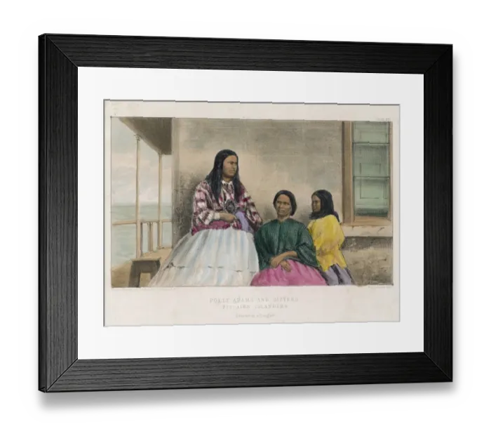 Framed Print : Mutineers Descendants Framed Print : Mutineers Descendants