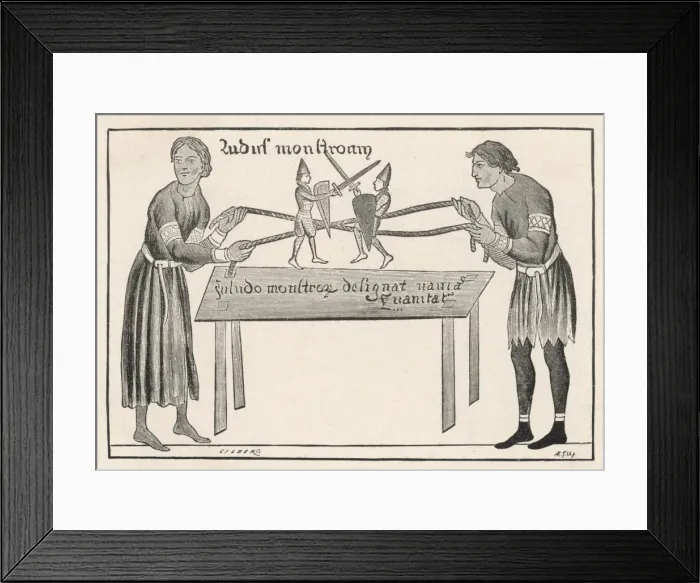 Framed Print : 12th C Toy Soldiers Framed Print : 12th C Toy Soldiers