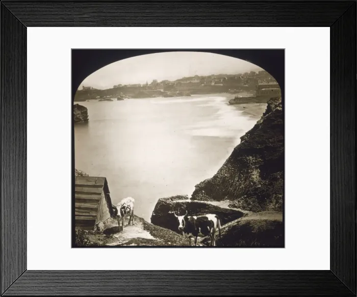 Framed Print : Biarritz / Bay C1900 Framed Print : Biarritz / Bay C1900