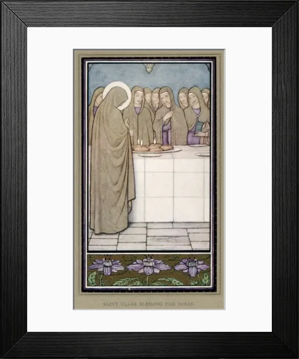 Framed Print : Miracle / Clares Bread Framed Print : Miracle / Clares Bread
