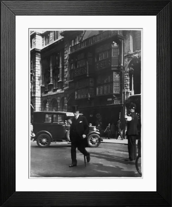 Framed Print : Fleet Street / 1930S Framed Print : Fleet Street / 1930S