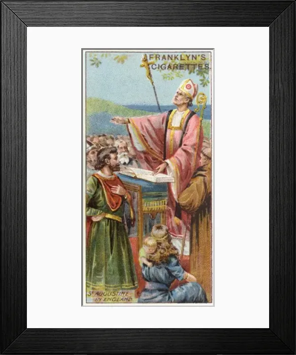 Framed Print : 1st Arch Bish Canterbury Framed Print : 1st Arch Bish Canterbury
