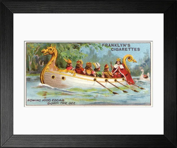 Framed Print : Edgar Rowed down Dee Framed Print : Edgar Rowed down Dee