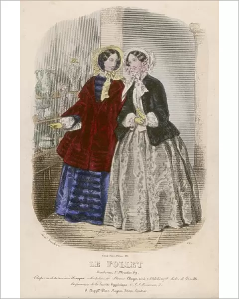 Shopping Fashions 1850S