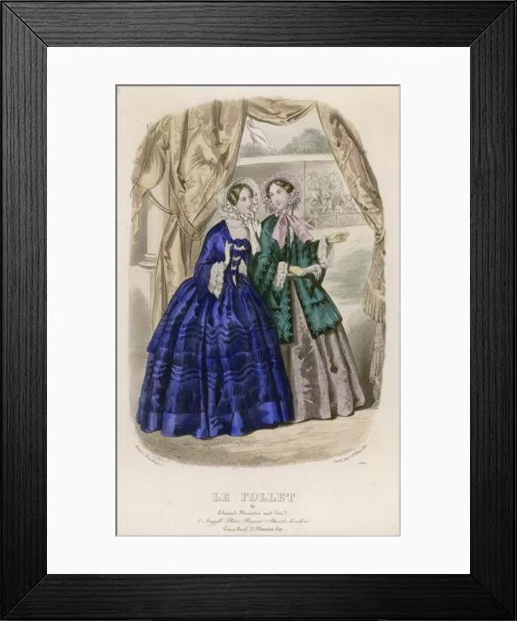 Framed Print : Race Cource Fashions Framed Print : Race Cource Fashions