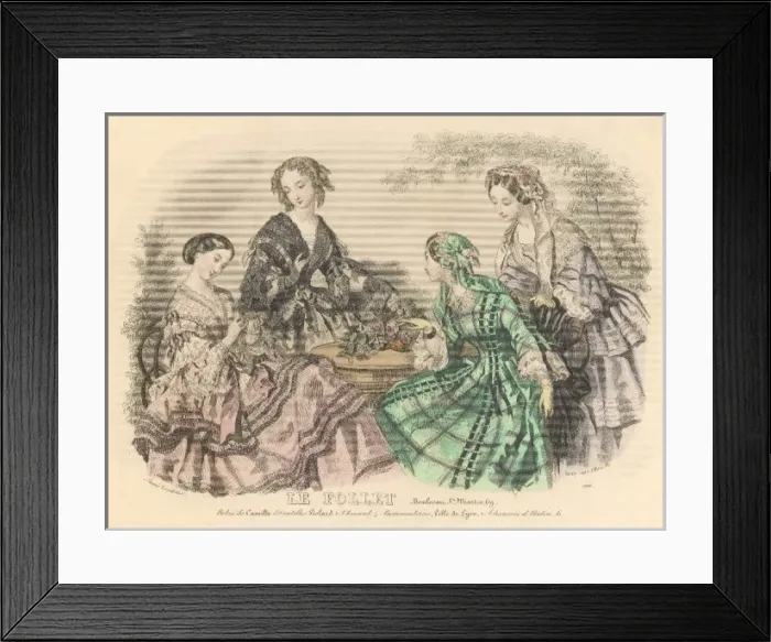 Framed Print : Costume / Flower Arranging Framed Print : Costume / Flower Arranging