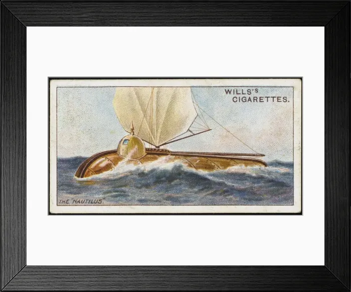 Framed Print : FULTONs SUBMARINE 1801 Framed Print : FULTONs SUBMARINE 1801