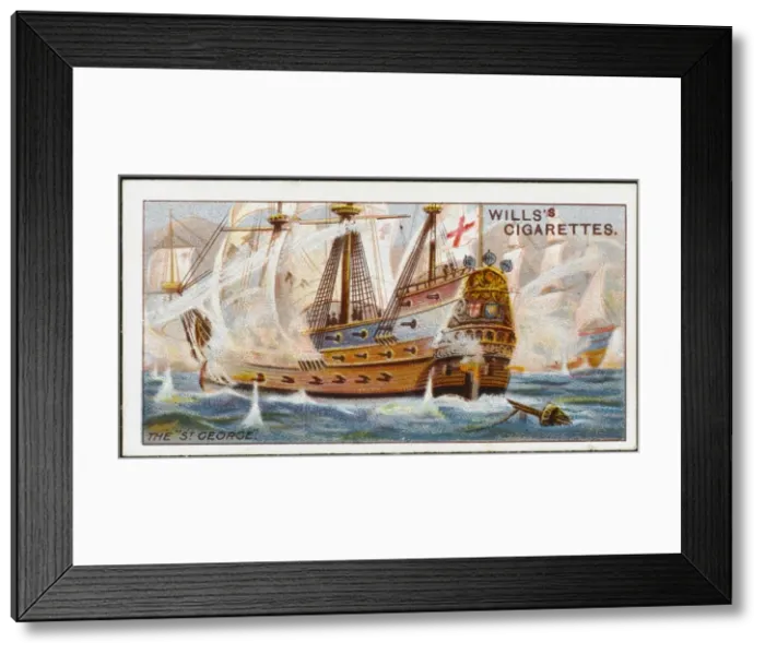Framed Print : St George, Blakes Ship Framed Print : St George, Blakes Ship