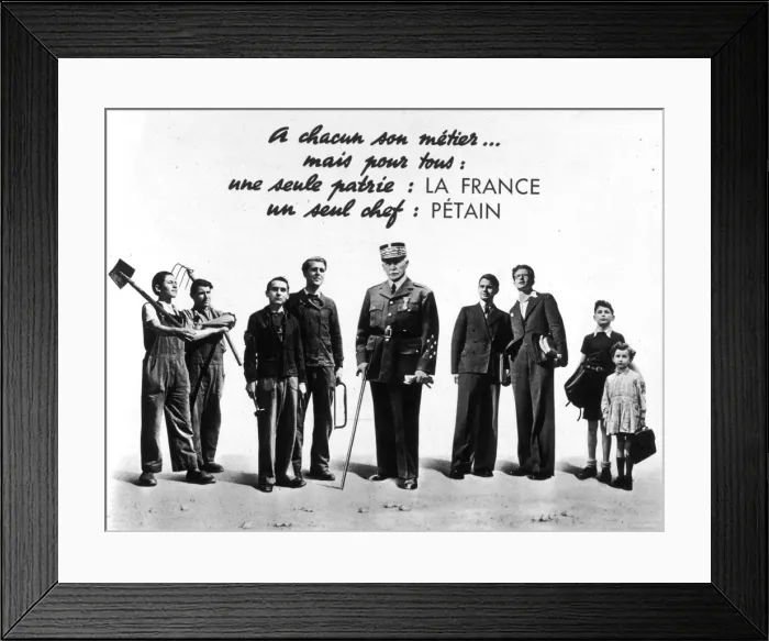Framed Print : Petain Appeals to Youth Framed Print : Petain Appeals to Youth