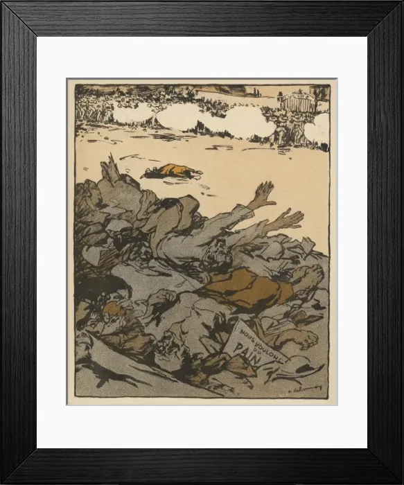 Framed Print : END OF A DEMO... 1907 Framed Print : END OF A DEMO... 1907