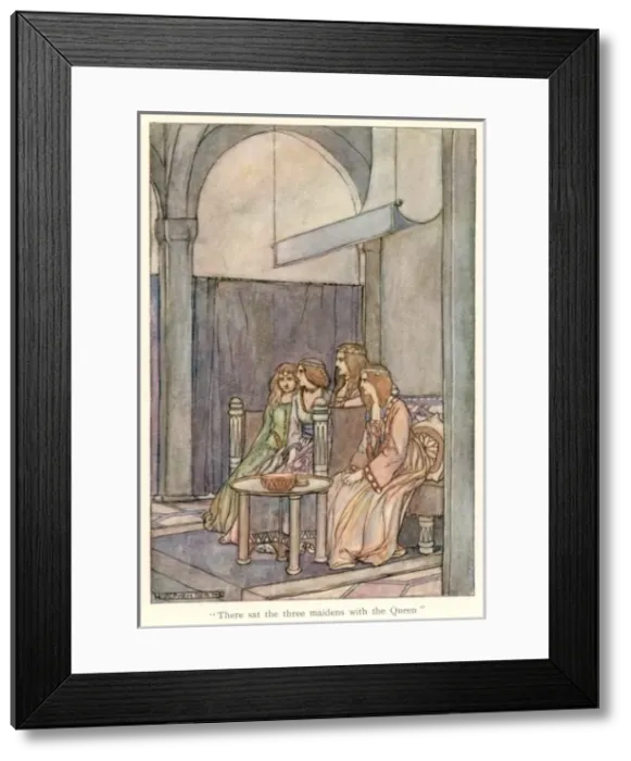 Framed Print : Daughters of Bov the Red Framed Print : Daughters of Bov the Red