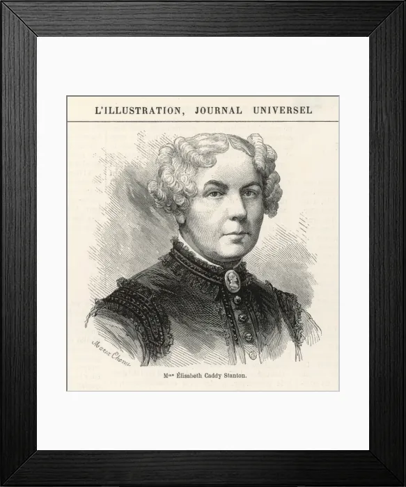 Framed Print : Eliz Cady Stanton Framed Print : Eliz Cady Stanton
