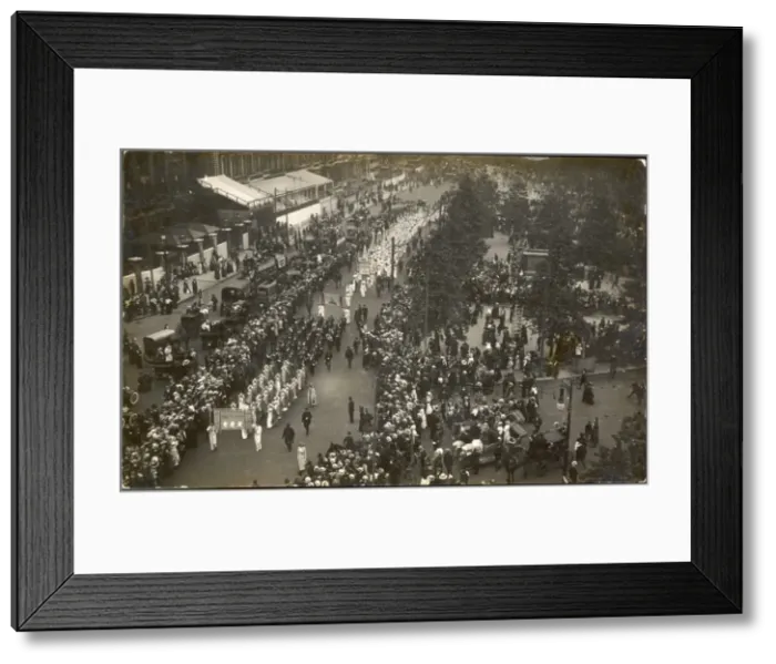 Framed Print : Coronation Procession Framed Print : Coronation Procession