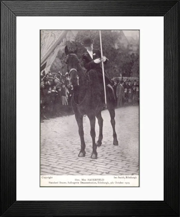Framed Print : Edinburgh Demo 1909 Framed Print : Edinburgh Demo 1909
