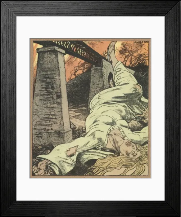 Framed Print : Europe in Danger 1931 Framed Print : Europe in Danger 1931