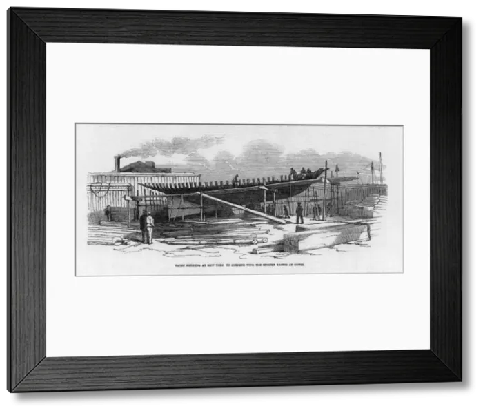 Framed Print : THE AMERICA BUILT Framed Print : THE AMERICA BUILT