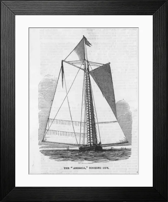 Framed Print : THE AMERICA BOOMING Framed Print : THE AMERICA BOOMING