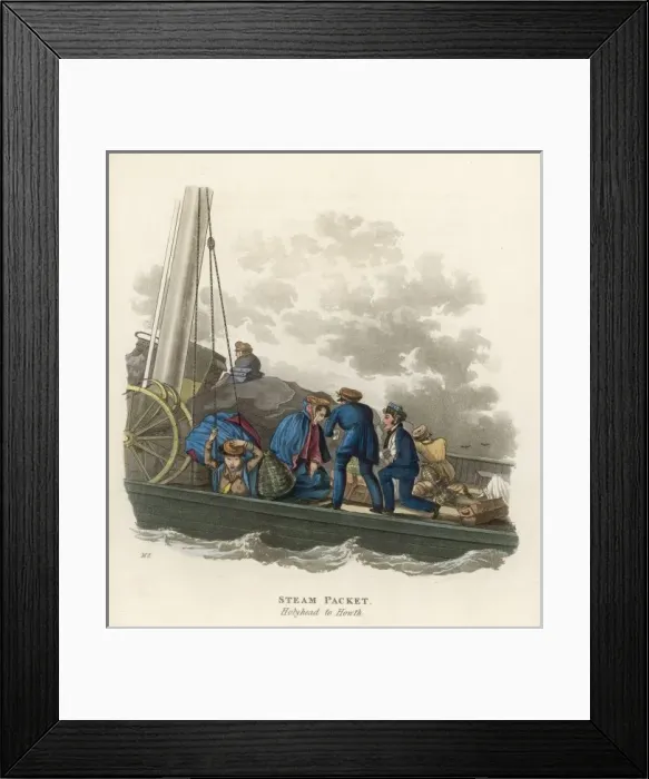 Framed Print : Holyhead-Howth Crossing Framed Print : Holyhead-Howth Crossing