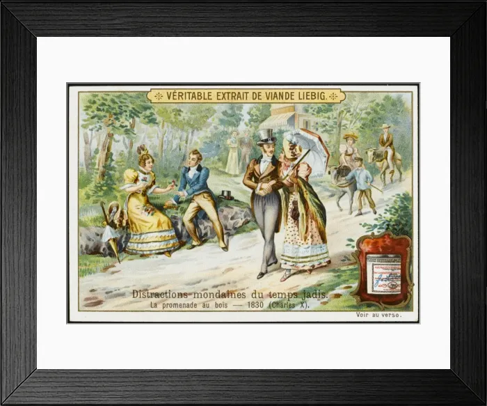 Framed Print : French Walk in Woods Framed Print : French Walk in Woods