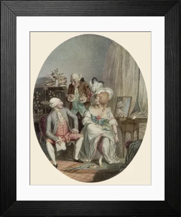 Framed Print : French Dressing Room Framed Print : French Dressing Room