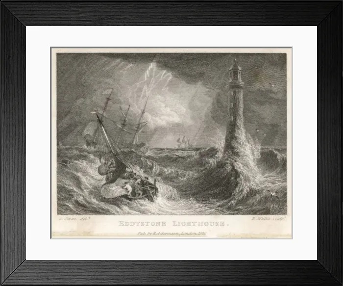 Framed Print : 3rd Eddystone Lighthouse Framed Print : 3rd Eddystone Lighthouse