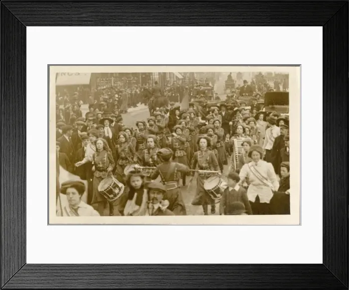 Framed Print : Wspu Fife & Drum Band Framed Print : Wspu Fife & Drum Band
