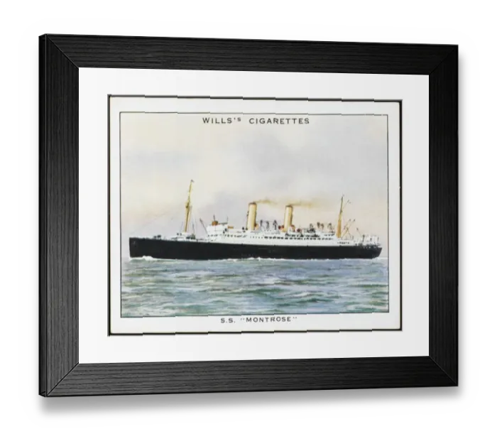 Framed Print : STEAMSHIPS / ASTURIAS Framed Print : STEAMSHIPS / ASTURIAS