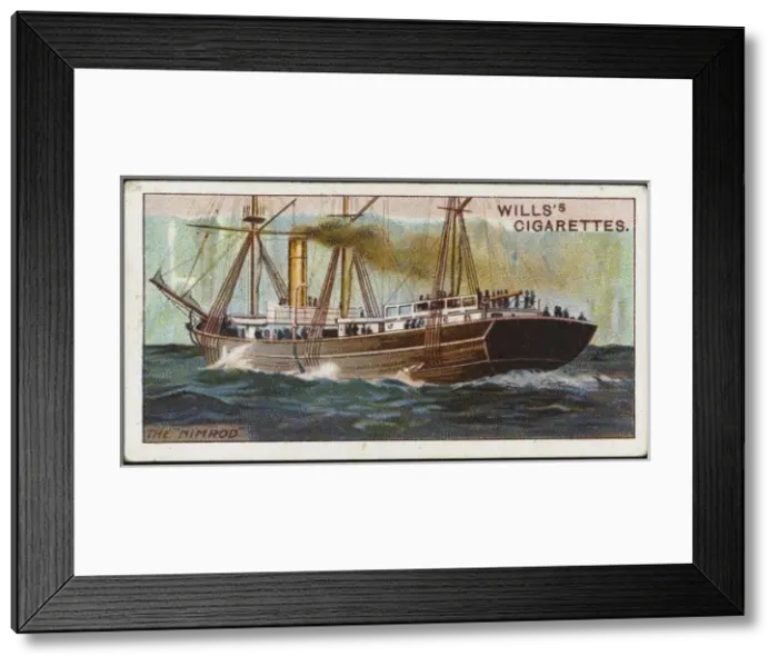 Framed Print : NIMROD STEAMSHIP Framed Print : NIMROD STEAMSHIP