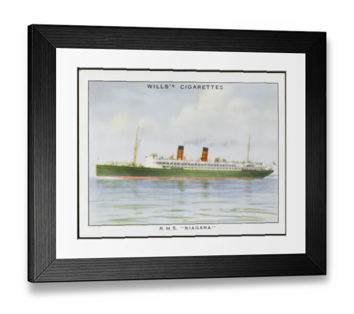 Framed Print : Niagara Steamship Framed Print : Niagara Steamship