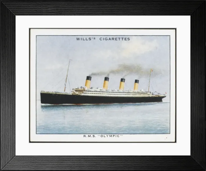 Framed Print : OLYMPIC STEAMSHIP Framed Print : OLYMPIC STEAMSHIP