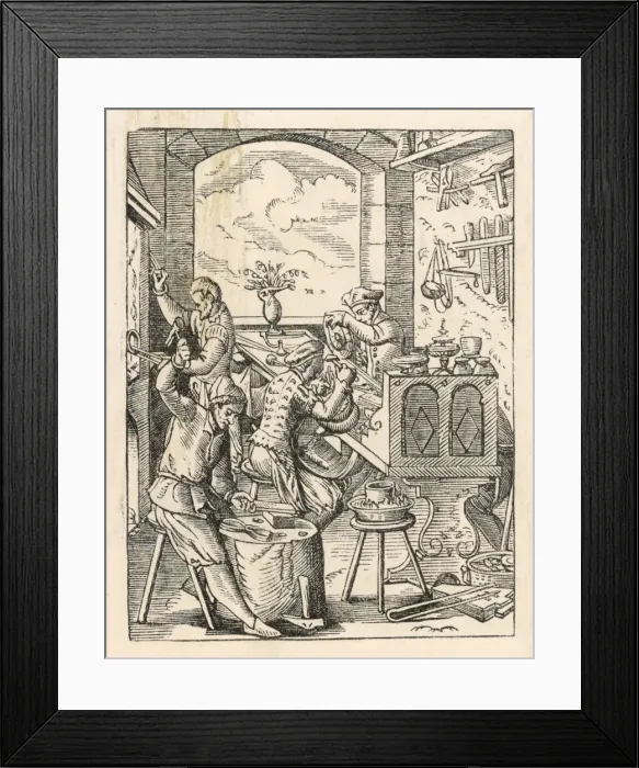 Framed Print : Goldsmith / 16th Century Framed Print : Goldsmith / 16th Century