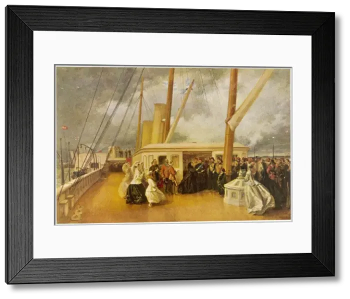 Framed Print : Victoria and Albert Yt Framed Print : Victoria and Albert Yt