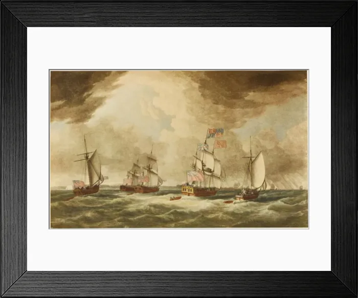 Framed Print : Royal Charlotte Yacht Framed Print : Royal Charlotte Yacht